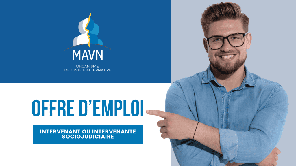 Offre d'emploi - Intervenant ou intervenante sociojudiciaire